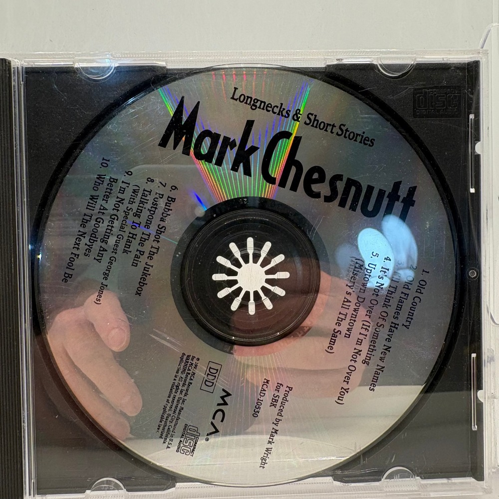 Mark Chesnutt Longnecks & Short Stories CD MCA Records MCAD-10530 1992 Country